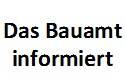 Logo Das Bauamt informiert