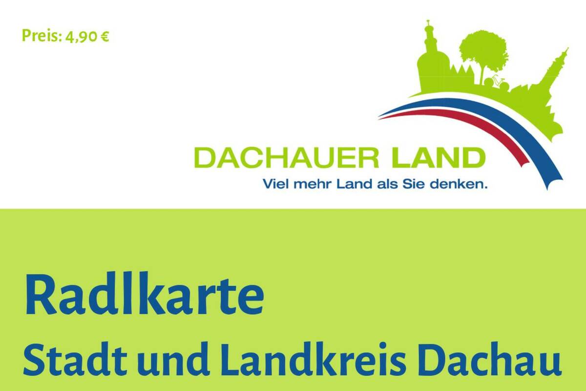 Radlkarte Stadt und Landkreis Dachau Titelbild